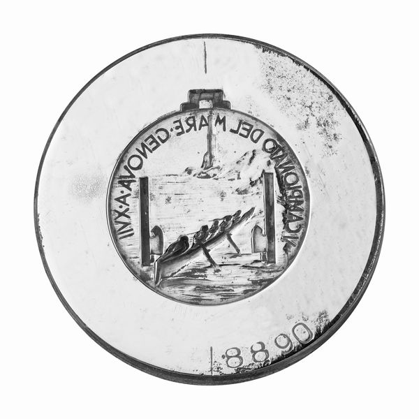 N V Campionato del Mare Genova A XVII 41 x 38  - Asta Conii e Punzoni della Storica Fabbrica di Medaglie Lorioli (1919-1950) - Associazione Nazionale - Case d'Asta italiane