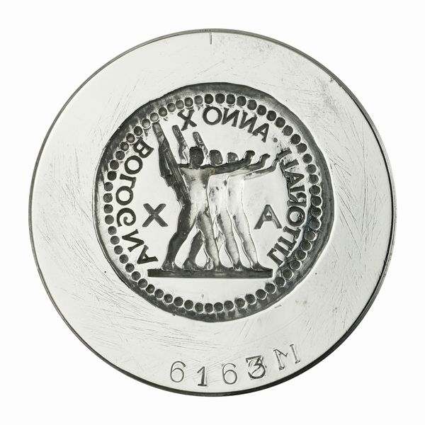 N Littoriali Anno x Bologna A x 40 x 37 mm  - Asta Conii e Punzoni della Storica Fabbrica di Medaglie Lorioli (1919-1950) - Associazione Nazionale - Case d'Asta italiane