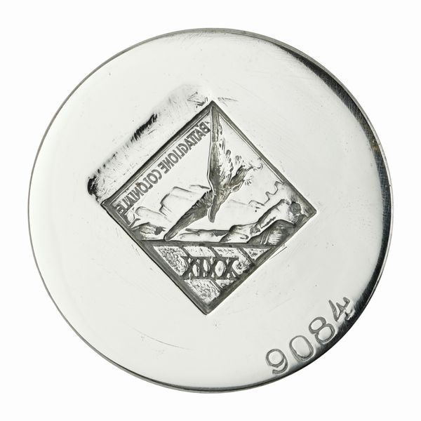 N Battaglione Coloniale XXIX 46 x 39 mm  - Asta Conii e Punzoni della Storica Fabbrica di Medaglie Lorioli (1919-1950) - Associazione Nazionale - Case d'Asta italiane