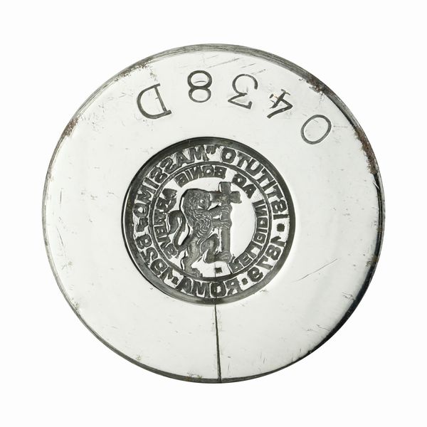 N Istituto Massimo 1879 Roma 1929 Religioni Ac Bonis Artibus 33 x 28 mm  - Asta Conii e Punzoni della Storica Fabbrica di Medaglie Lorioli (1919-1950) - Associazione Nazionale - Case d'Asta italiane