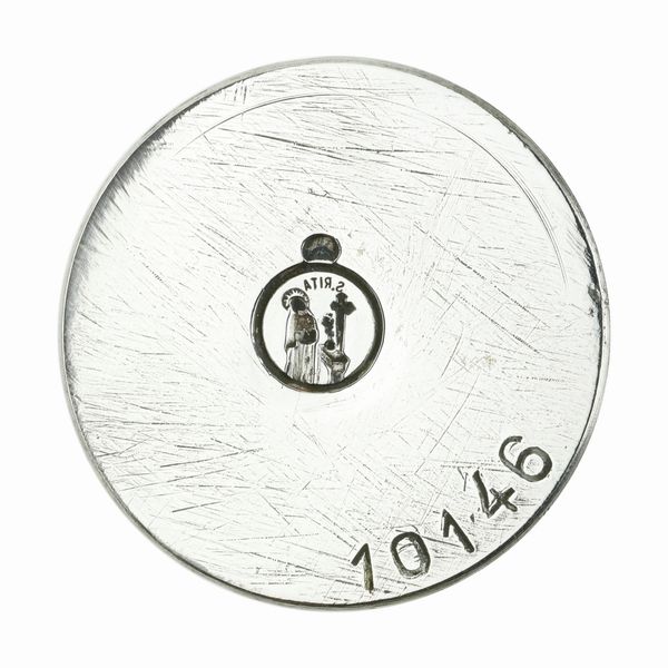 N S. Rita 42 x 40 mm  - Asta Conii e Punzoni della Storica Fabbrica di Medaglie Lorioli (1919-1950) - Associazione Nazionale - Case d'Asta italiane