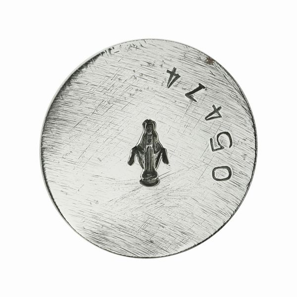 N Madonna 37 x 37 mm  - Asta Conii e Punzoni della Storica Fabbrica di Medaglie Lorioli (1919-1950) - Associazione Nazionale - Case d'Asta italiane