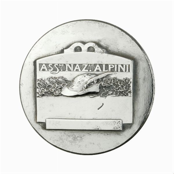 P Ass Nazionale Alpini 43 x 31 mm  - Asta Conii e Punzoni della Storica Fabbrica di Medaglie Lorioli (1919-1950) - Associazione Nazionale - Case d'Asta italiane
