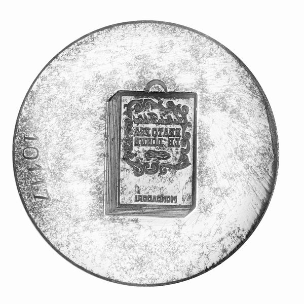 N Antonio Baldini Beato Fra Le Donne Mondadori 52 x 36 mm  - Asta Conii e Punzoni della Storica Fabbrica di Medaglie Lorioli (1919-1950) - Associazione Nazionale - Case d'Asta italiane