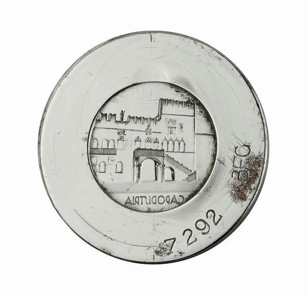 N Capodistria 51 x 45 mm  - Asta Conii e Punzoni della Storica Fabbrica di Medaglie Lorioli (1919-1950) - Associazione Nazionale - Case d'Asta italiane