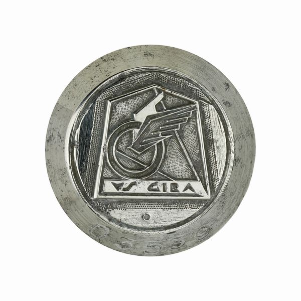 P U S Gira 32 x 32 mm  - Asta Conii e Punzoni della Storica Fabbrica di Medaglie Lorioli (1919-1950) - Associazione Nazionale - Case d'Asta italiane