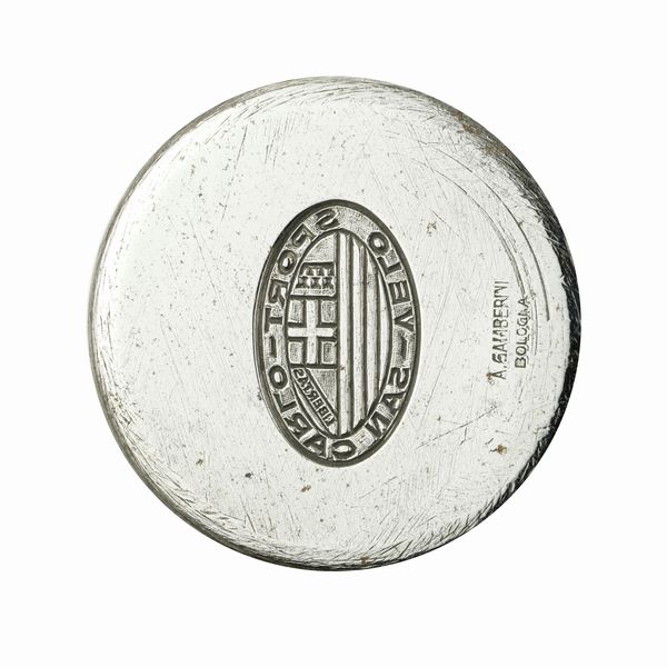 N Club San Carlo Sport 40 x 41 mm  - Asta Conii e Punzoni della Storica Fabbrica di Medaglie Lorioli (1919-1950) - Associazione Nazionale - Case d'Asta italiane