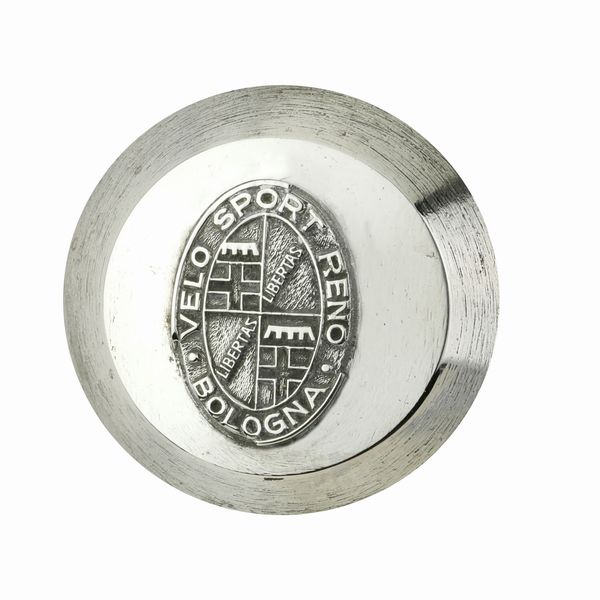 P Velo Sport Reno Bologna Libertas 37 x 37 mm  - Asta Conii e Punzoni della Storica Fabbrica di Medaglie Lorioli (1919-1950) - Associazione Nazionale - Case d'Asta italiane