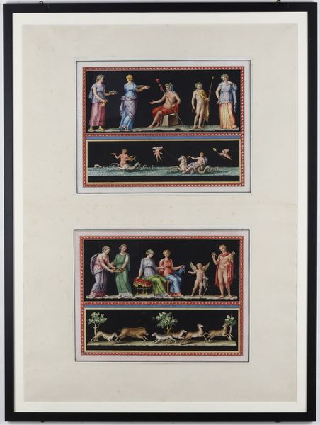 Michelangelo Maestri : Mito di Dionisio e Mito di Apollo  - Asta Dipinti Antichi - Associazione Nazionale - Case d'Asta italiane