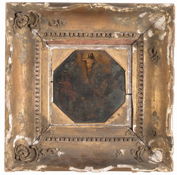 Scuola del XVIII secolo Resurrezione di Cristo  - Asta Dipinti Antichi - Associazione Nazionale - Case d'Asta italiane