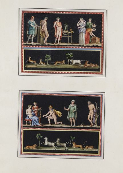 Michelangelo Maestri : Mito di Dionisio e Mito di Apollo  - Asta Dipinti Antichi - Associazione Nazionale - Case d'Asta italiane