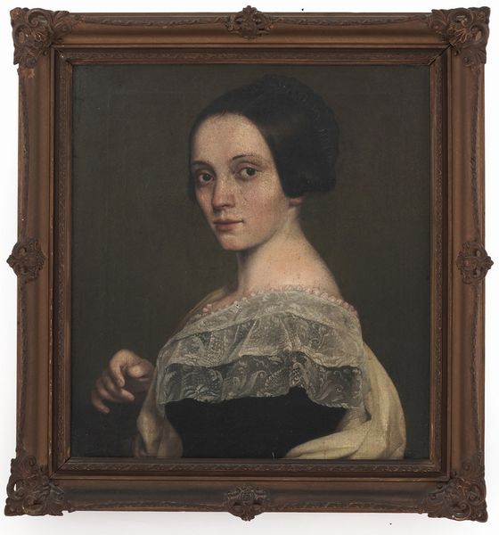 Scuola del XIX secolo Ritratto di gentildonna  - Asta Dipinti Antichi - Associazione Nazionale - Case d'Asta italiane