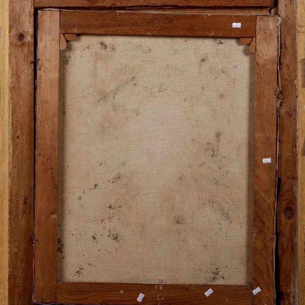 Scuola del XIX secolo Ritratto virile  - Asta Dipinti Antichi - Associazione Nazionale - Case d'Asta italiane