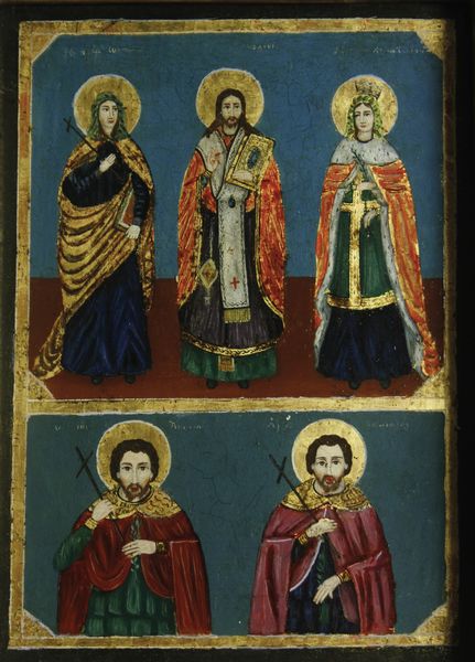 Scuola del XIX secolo Cristo e santi  - Asta Dipinti Antichi - Associazione Nazionale - Case d'Asta italiane