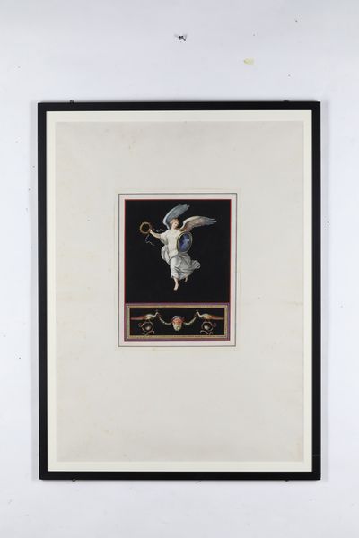 Michelangelo Maestri : Vittoria alata, Menadi danzanti, Apollo citaredo  - Asta Dipinti Antichi - Associazione Nazionale - Case d'Asta italiane