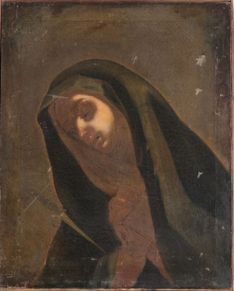 Scuola del XVIII/XIX secolo Madonna Addolorata  - Asta Dipinti Antichi - Associazione Nazionale - Case d'Asta italiane