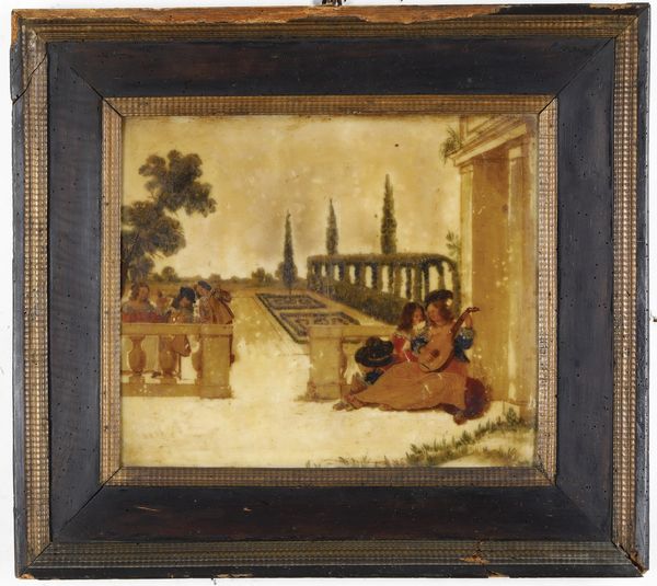 Scuola fiamminga del XVII secolo Scene di genere  - Asta Dipinti Antichi - Associazione Nazionale - Case d'Asta italiane