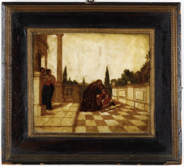 Scuola fiamminga del XVII secolo Scene di genere  - Asta Dipinti Antichi - Associazione Nazionale - Case d'Asta italiane