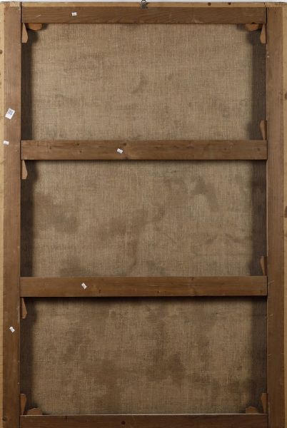 Guglielmo Caccia detto il Moncalvo : Madonna con Bambino, S. Rocco e S. Sebastiano  - Asta Dipinti Antichi - Associazione Nazionale - Case d'Asta italiane