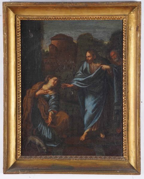 ANNIBALE CARRACCI : Noli me tangere  - Asta Dipinti Antichi - Associazione Nazionale - Case d'Asta italiane