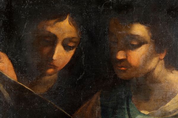 GUIDO RENI : Adorazione del Bambino  - Asta Dipinti Antichi - Associazione Nazionale - Case d'Asta italiane