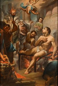 Giacinto Diano - Martirio di San Lorenzo