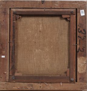 Scuola del XVII secolo Ges Bambino e San Giovannino  - Asta Dipinti Antichi - Associazione Nazionale - Case d'Asta italiane