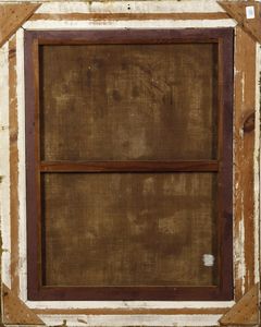 Scuola del VII secolo Sant'Antonio da Padova  - Asta Dipinti Antichi - Associazione Nazionale - Case d'Asta italiane