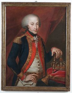 Maria Giovanna Battista Clementi detta La Clementina - Ritratto di Vittorio Amedeo di Savoia