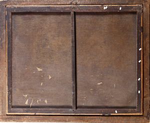 Scuola lombarda del XVII secolo Rachele e Giacobbe al pozzo  - Asta Dipinti Antichi - Associazione Nazionale - Case d'Asta italiane