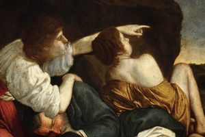 Orazio Gentileschi : Loth e le figlie  - Asta Dipinti Antichi - Associazione Nazionale - Case d'Asta italiane