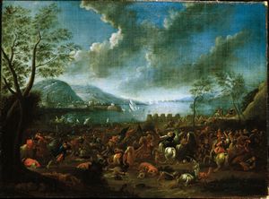 Jan Peter van Bredael - Scontro di cavalleria