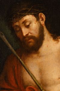 Scuola del XVI secolo Ecce Homo  - Asta Dipinti Antichi - Associazione Nazionale - Case d'Asta italiane