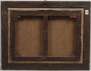 Scuola del XVII secolo Il ritrovamento di Mos  - Asta Dipinti Antichi - Associazione Nazionale - Case d'Asta italiane