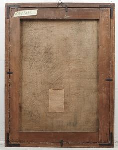 Scuola del XVIII secolo Ritratto di Francesco Fenaroli  - Asta Dipinti Antichi - Associazione Nazionale - Case d'Asta italiane