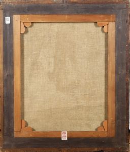 Scuola lombarda del XVII secolo Ritratto di scrittore  - Asta Dipinti Antichi - Associazione Nazionale - Case d'Asta italiane