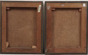 Giacomo Francesco Cipper detto il Todeschini : Scene di genere con pitocchi  - Asta Dipinti Antichi - Associazione Nazionale - Case d'Asta italiane