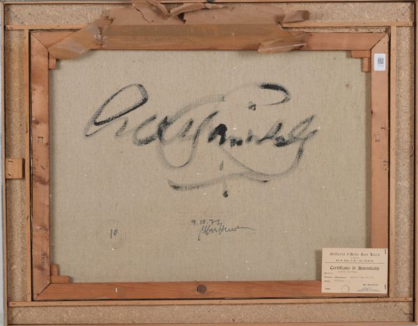 Alberto Sanvitale : Nevicata  - Asta Dipinti del XIX-XX Secolo - Associazione Nazionale - Case d'Asta italiane