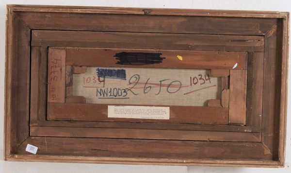 Bruno Martini : Paesaggio veneziano  - Asta Dipinti del XIX-XX Secolo - Associazione Nazionale - Case d'Asta italiane