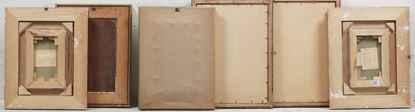 Lotto di sei dipinti a olio. XX secolo  - Asta Dipinti del XIX-XX Secolo - Associazione Nazionale - Case d'Asta italiane