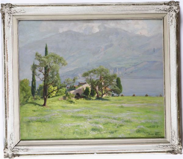 Giuseppe Didone Paesaggio  - Asta Dipinti del XIX-XX Secolo - Associazione Nazionale - Case d'Asta italiane