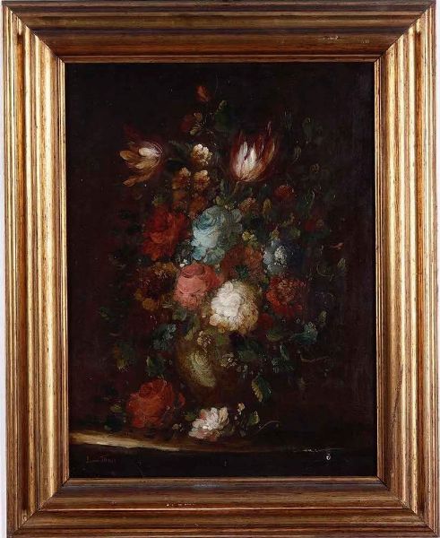 L.Tani Vaso di fiori  - Asta Dipinti del XIX-XX Secolo - Associazione Nazionale - Case d'Asta italiane