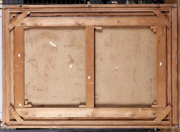 Giuseppe Solenghi : Giuseppe Solenghi (1879-1944) Pecore allabbeveratoio  - Asta Dipinti del XIX-XX Secolo - Associazione Nazionale - Case d'Asta italiane