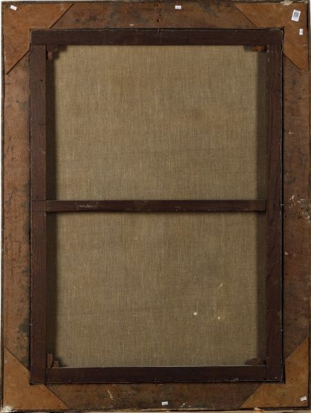 Anonimo del XIX secolo Ritratto di gentildonna con colletto e fiocco verde  - Asta Dipinti del XIX-XX Secolo - Associazione Nazionale - Case d'Asta italiane