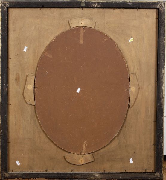 Pittore del XIX secolo Coppia di ritratti di coniugi  - Asta Dipinti del XIX-XX Secolo - Associazione Nazionale - Case d'Asta italiane