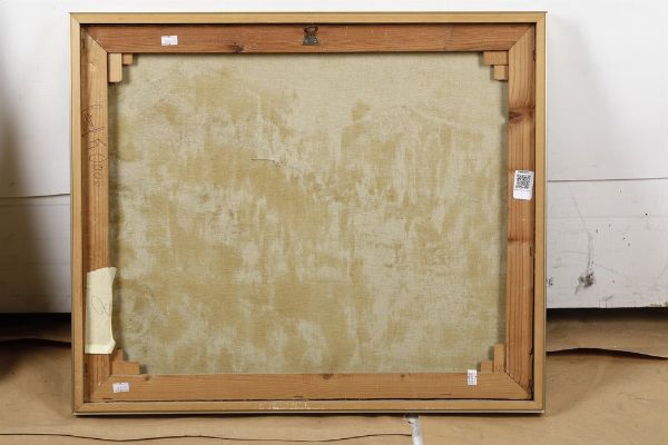 Pittore del XIX-XX secolo Veduta di paese  - Asta Dipinti del XIX-XX Secolo - Associazione Nazionale - Case d'Asta italiane