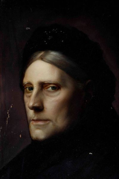 Pittore del XIX secolo Ritratto di donna in nero  - Asta Dipinti del XIX-XX Secolo - Associazione Nazionale - Case d'Asta italiane