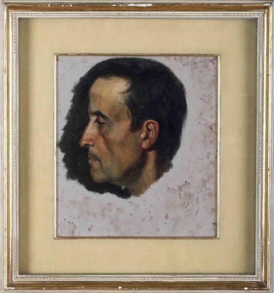 Pittore del XX secolo Volto duomo  - Asta Dipinti del XIX-XX Secolo - Associazione Nazionale - Case d'Asta italiane