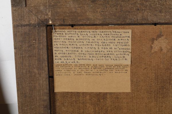 Domingo Motta : Sulle rive della Bormida  - Asta Dipinti del XIX-XX Secolo - Associazione Nazionale - Case d'Asta italiane