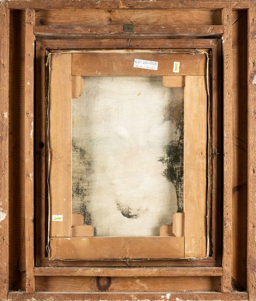 Aldo Salvadori : Ritratto di fanciulla  - Asta Dipinti del XIX-XX Secolo - Associazione Nazionale - Case d'Asta italiane